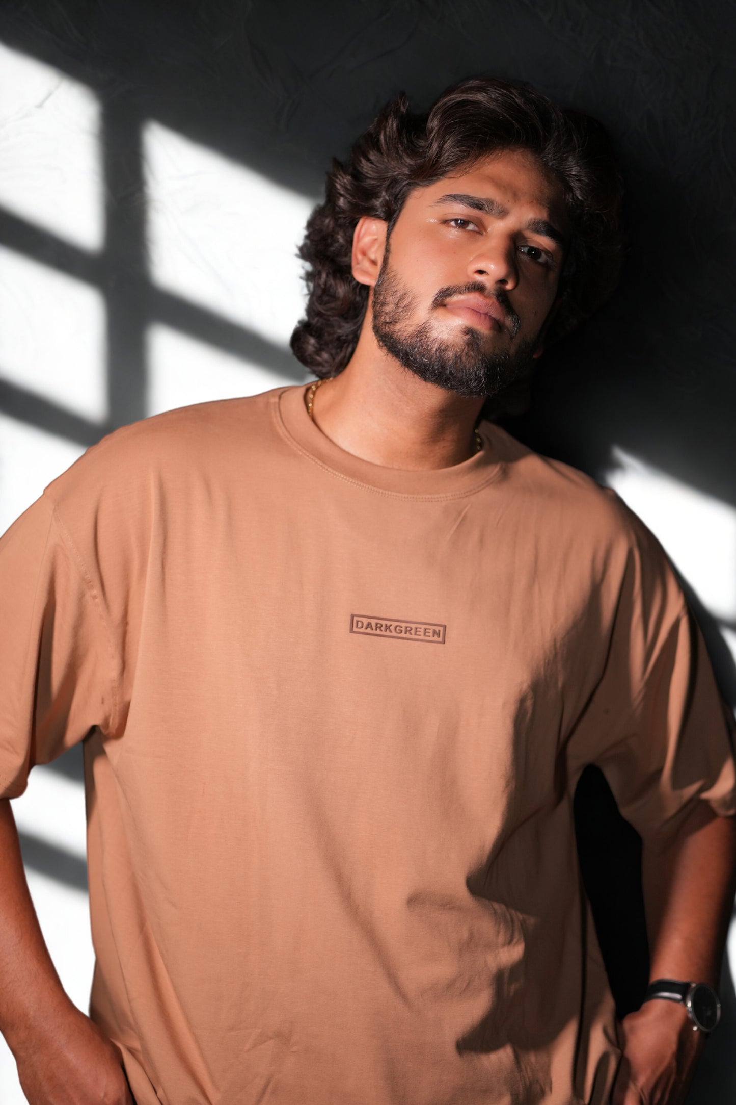 Mocha Mousse : Oversized Boxy T-Shirt | FOR COFFEE LOVERS