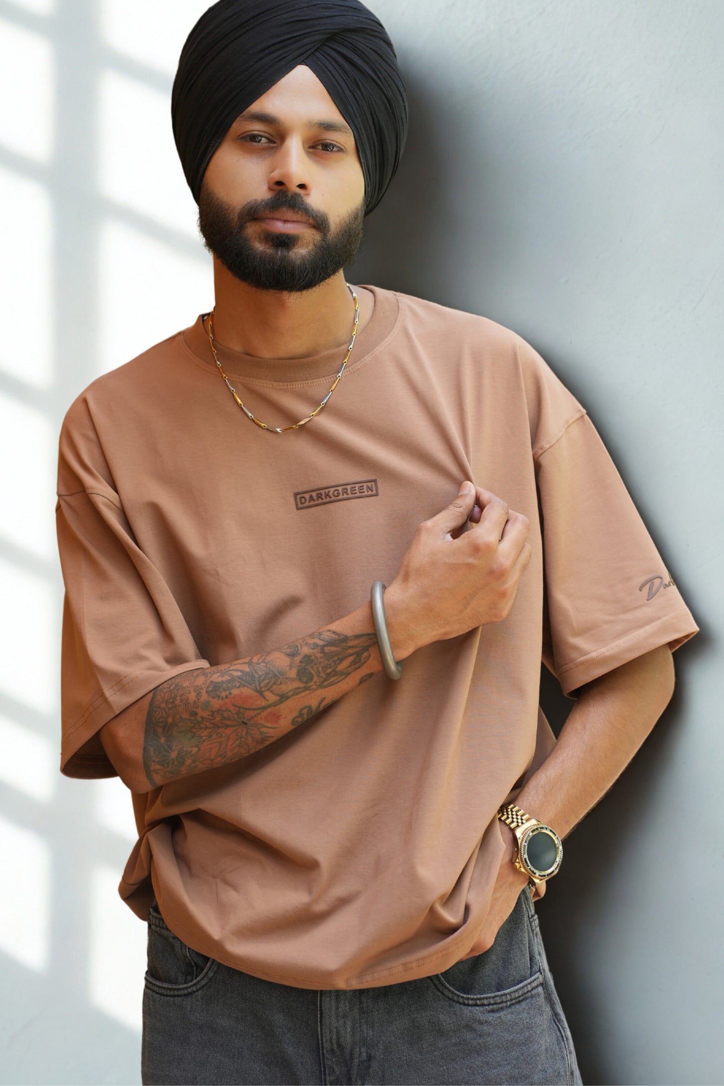 Mocha Mousse : Oversized Boxy T-Shirt | FOR COFFEE LOVERS