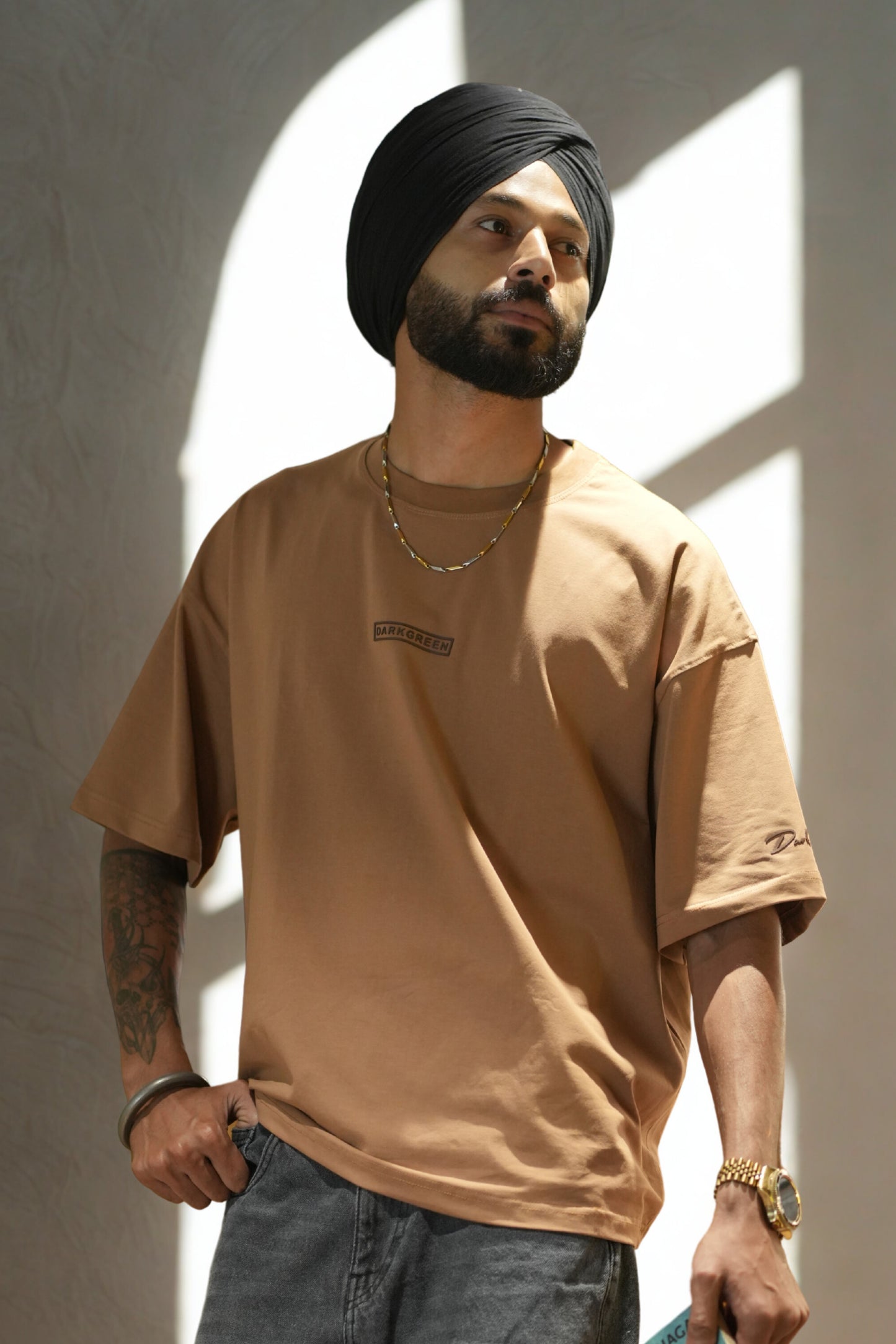 Mocha Mousse : Oversized Boxy T-Shirt | FOR COFFEE LOVERS