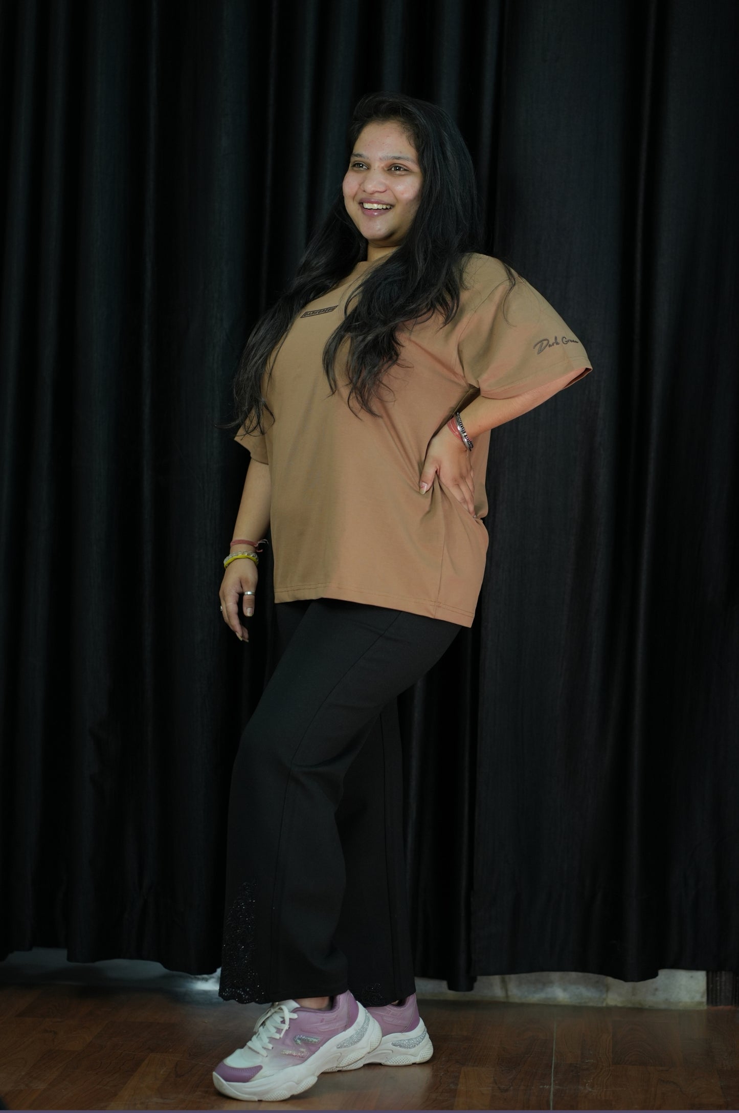 Mocha Mousse : Oversized Boxy T-Shirt | FOR COFFEE LOVERS
